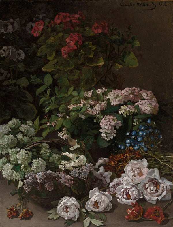 Spring Flowers 1864 