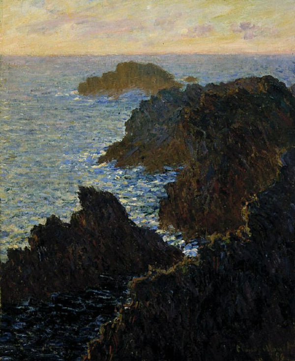 The Rocks of Belle Ile (Rough Sea) 