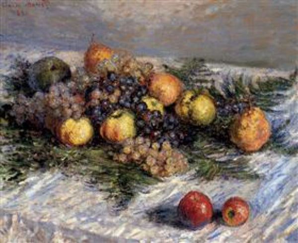 Still-Life with Pears and Grapes 2 