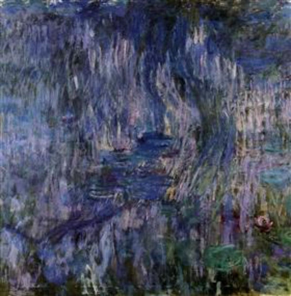 Water-Lilies, Reflection of a Weeping Willow 