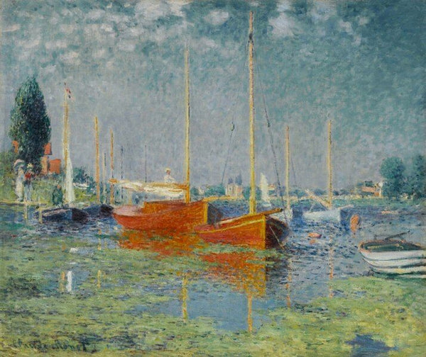 Pleasure Boats At Argenteuil