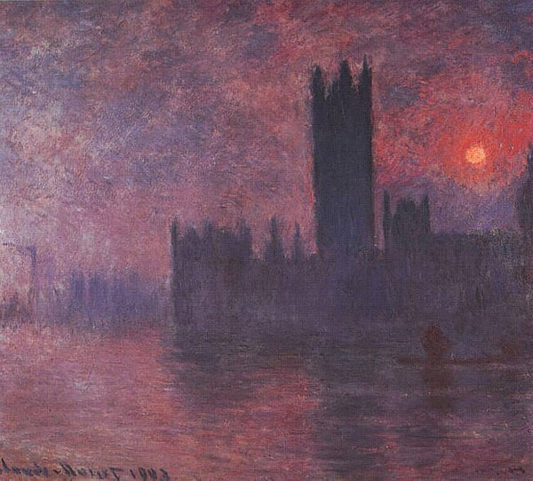 The Houses of Parliament (Effect of Fog) 1903 