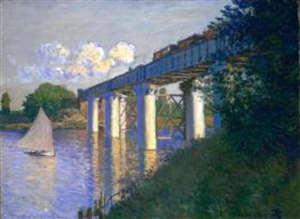 The Railway Bridge At Argenteuil3 