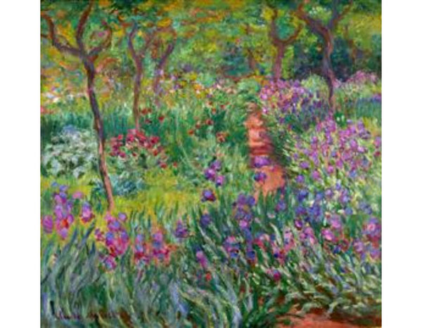 The Iris Garden At Giverny 