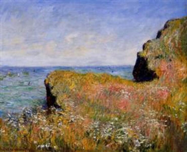 Edge Of The Cliff At Pourville 