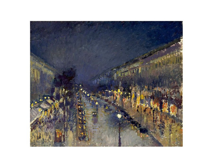 Boulevard Montmartre; Night Effect