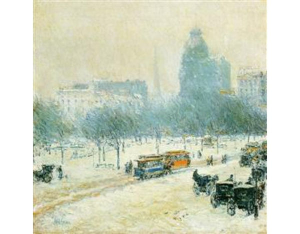 Winter in Union Square 