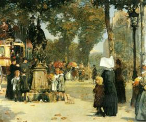 Paris Street Scene 