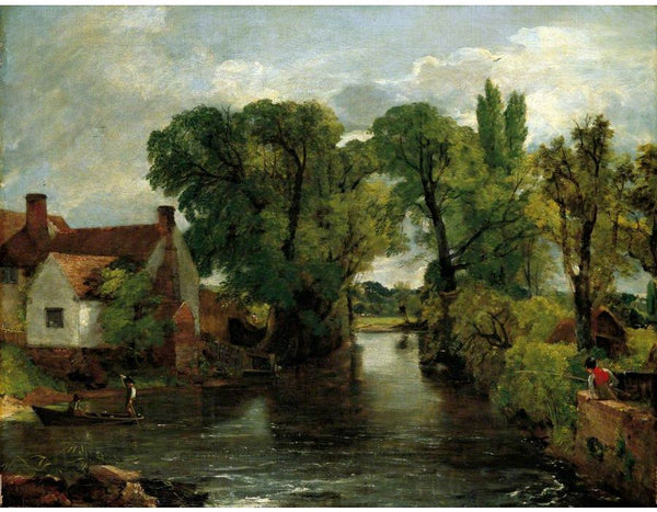 The Mill Stream, 1814-15 Painting by John Constable