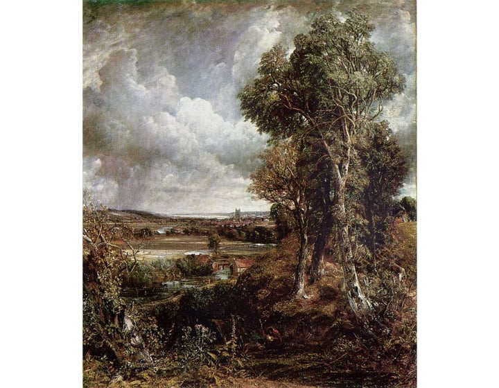 Dedham Vale 1802 Painting by John Constable