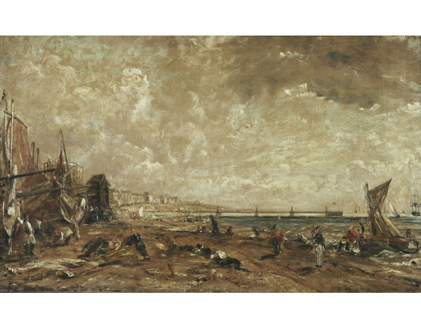 Chain Pier, Brighton Painting by John Constable