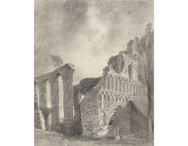 Ruin of St. Botolph's Priory, Colchester, c.1809 Painting by John Constable