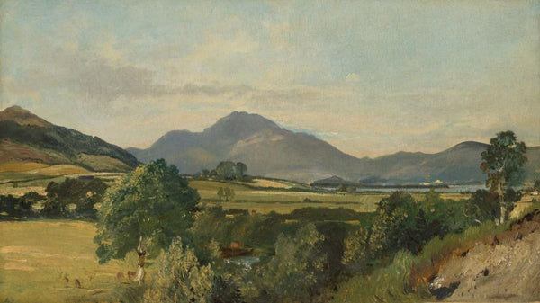 Lake District Scene Painting by John Constable