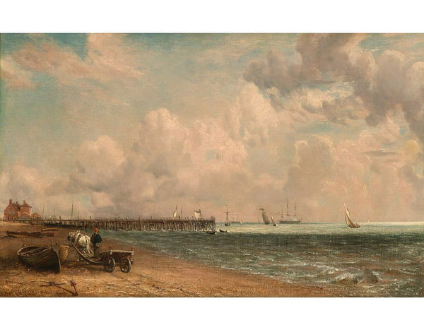 Yarmouth Jetty Painting by John Constable