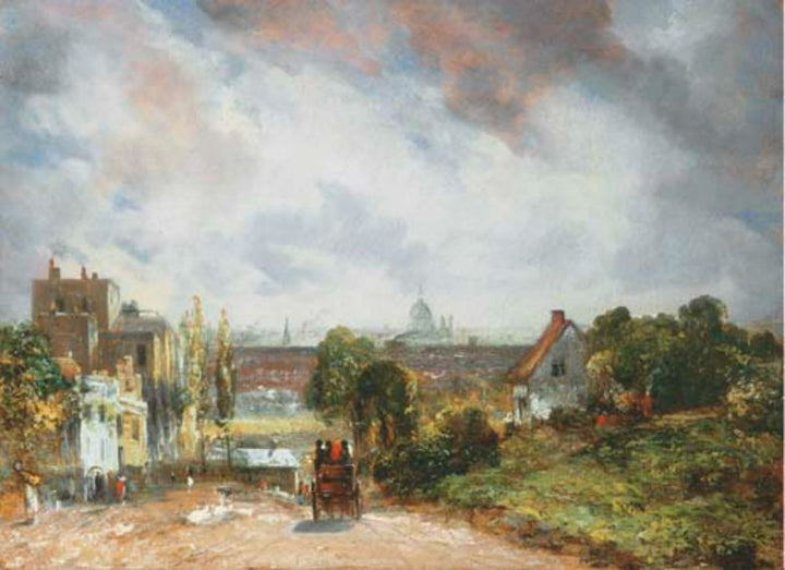 Sir Richard Steele's Cottage, Hampstead, c.1832 Painting by John Constable