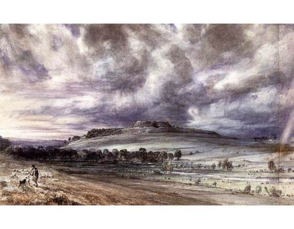 Old Sarum Painting by John Constable