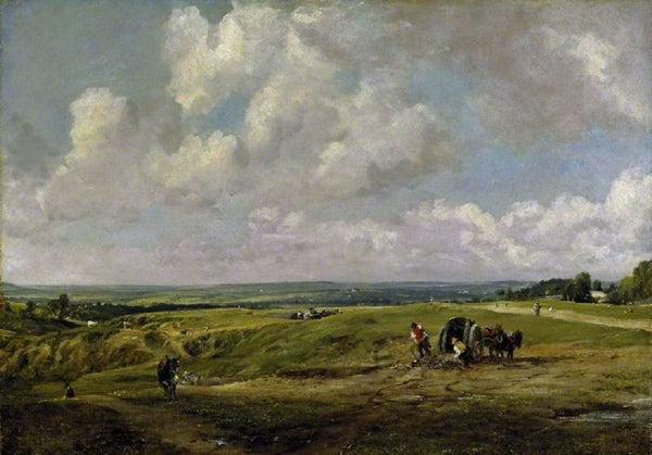 Hampstead Heath, c.1820 Painting by John Constable
