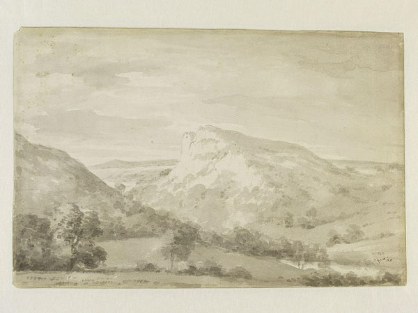 Matlock High Tor Painting by John Constable