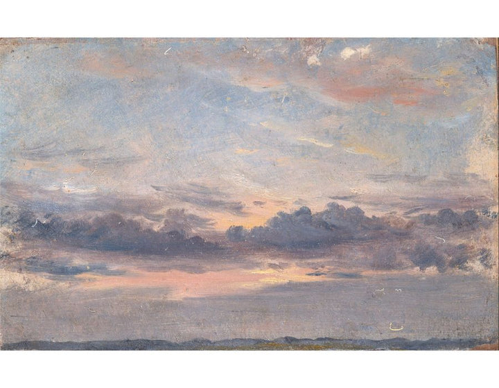 A Cloud Study, Sunset, c.1821 Painting by John Constable