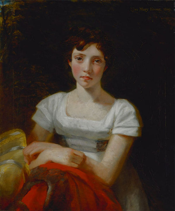 Mary Freer, 1809 Painting by John Constable