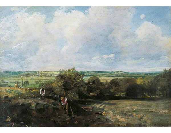 The Vale of Dedham, 1814 Painting by John Constable
