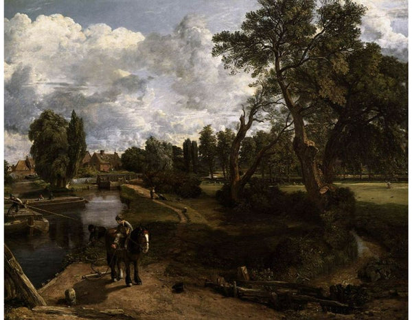 Flatford Mill 1817 Painting by John Constable