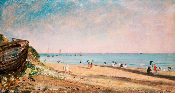 Brighton Beach Painting by John Constable