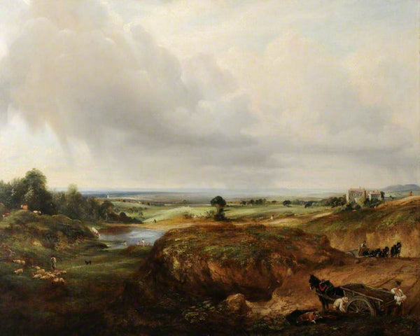 Hampstead Heath 3 Painting by John Constable