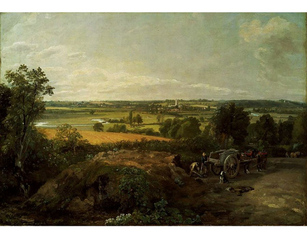 View Of Dedham Painting by John Constable