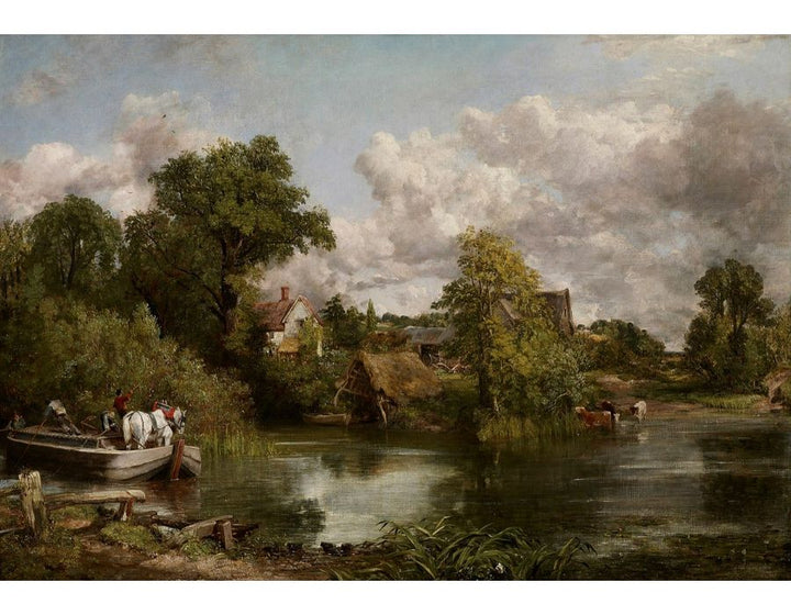 The White Horse Painting  by John Constable