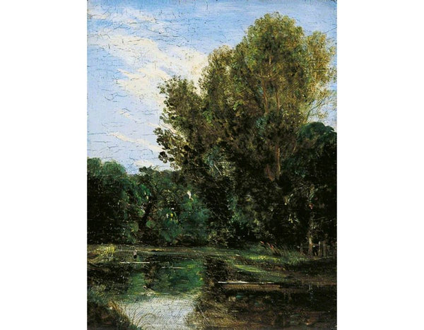 Corner of Hampstead Ponds Painting by John Constable