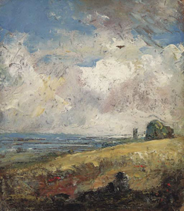 The Skylark, Dedham Painting by John Constable