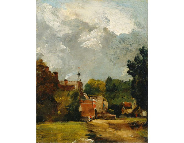 East Bergholt Church South Archway of the Ruined Tower, 1806 Painting by John Constable