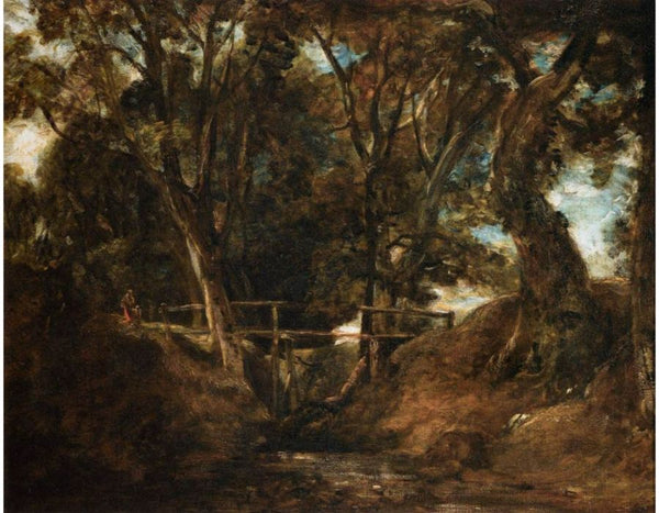 Helmingham Dell Painting by John Constable