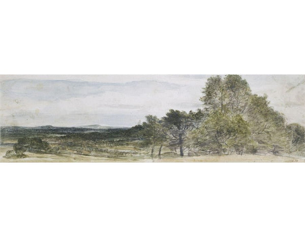 A View at Hursley, Hampshire Painting by John Constable