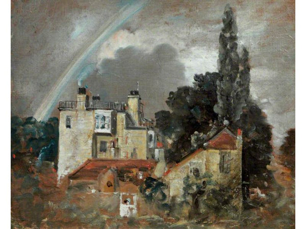 The Grove or Admiral's House, Hampstead, c.1821-22 Painting by John Constable