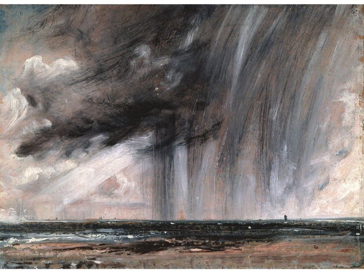 Rainstorm over the Sea, c.1824-28 Painting by John Constable