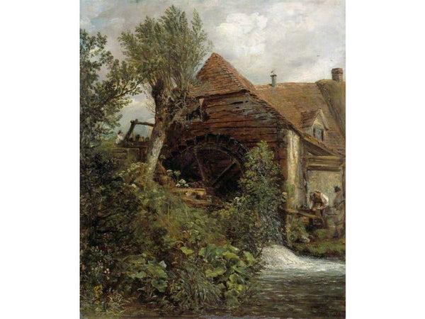 Watermill at Gillingham, Dorset Painting by John Constable