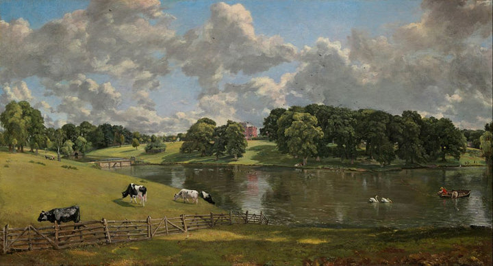 Wivenhoe Park, Essex Painting by John Constable