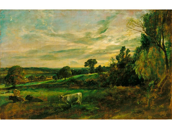 Landscape Evening Painting by John Constable
