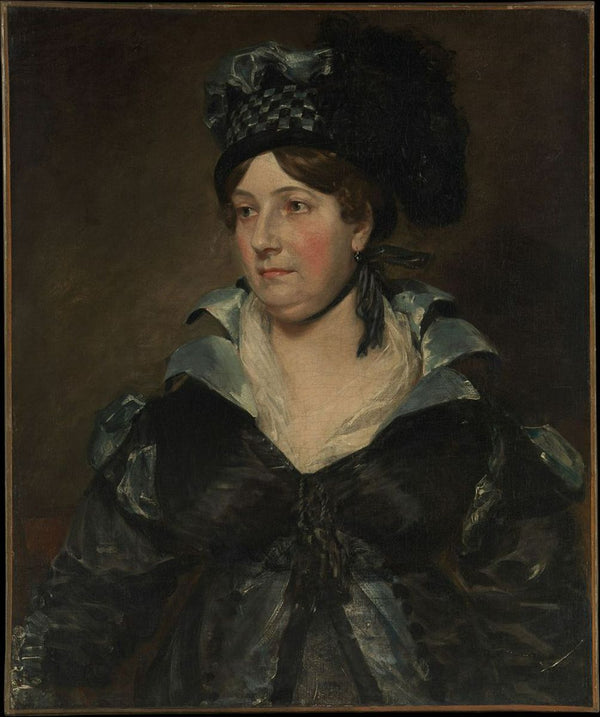 Mrs. James Pulham, Sr. (or Frances Amys) Painting by John Constable