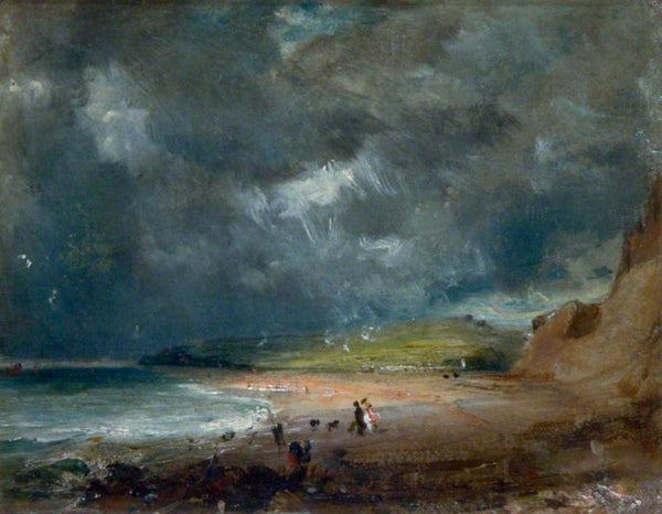 Sketch for Weymouth Bay Painting by John Constable
