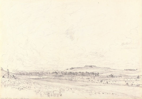 Old Sarum at Noon, 1829 Painting by John Constable