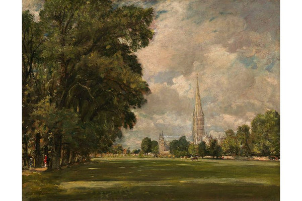 A View Of Salisbury Cathedral 1825 Painting by John Constable