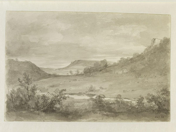 Matlock High Tor 2 Painting by John Constable