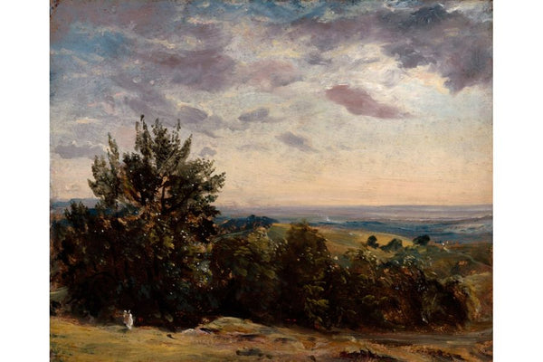 Hampstead Heath, Looking Towards Harrow Painting by John Constable