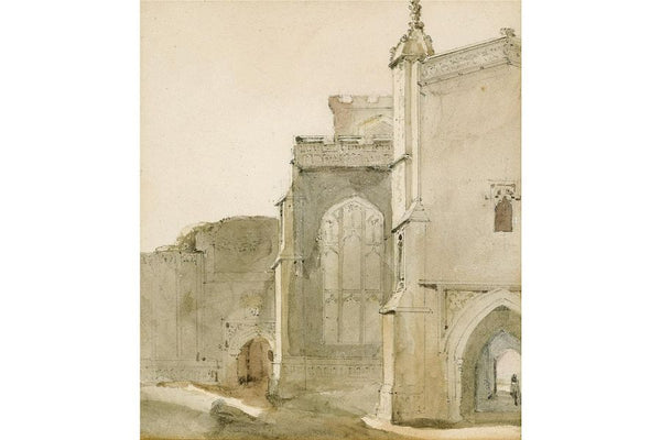 East Bergholt Church From The South Painting by John Constable