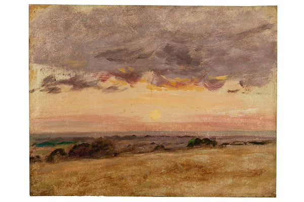 Summer Evening With Storm Clouds Painting by John Constable