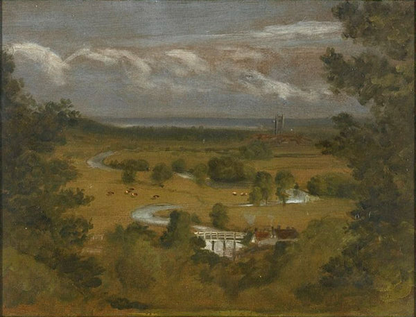 Dedham Vale 4 Painting by John Constable