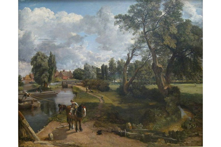 Flatford Mill 2 Painting by John Constable